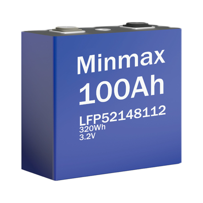 プリズム式 LiFePO4 セル 3.2V 10000mAh 充電・放電温度 -20°C~+60°C
